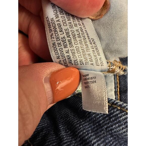 Knox Rose Women Cotton Spandex Jeans Distressed Embroidered Size 12 - Picture 13 of 13